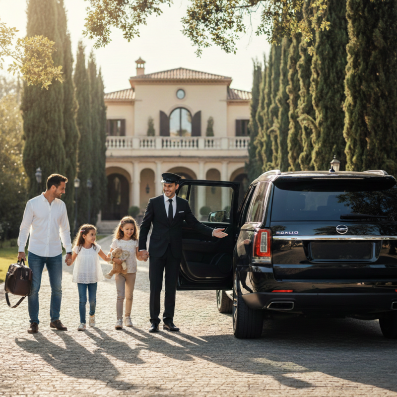 Chauffeur for Family Travel